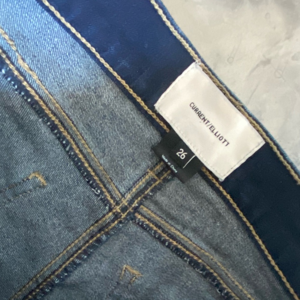 💙CURRENT ELLIOT High Rise Skinny - Picture 3 of 5
